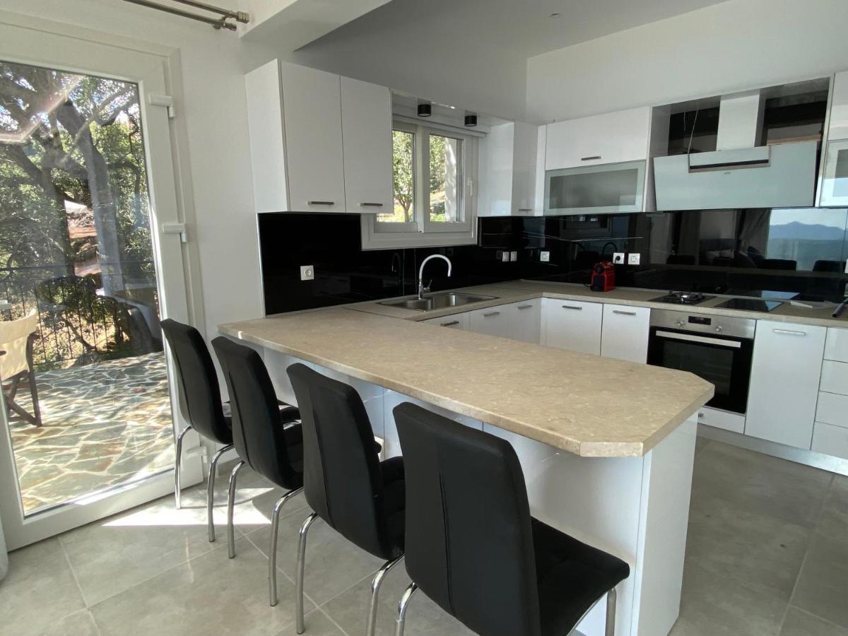 Rizaria Sea View House Villa Spartylas Luaran gambar