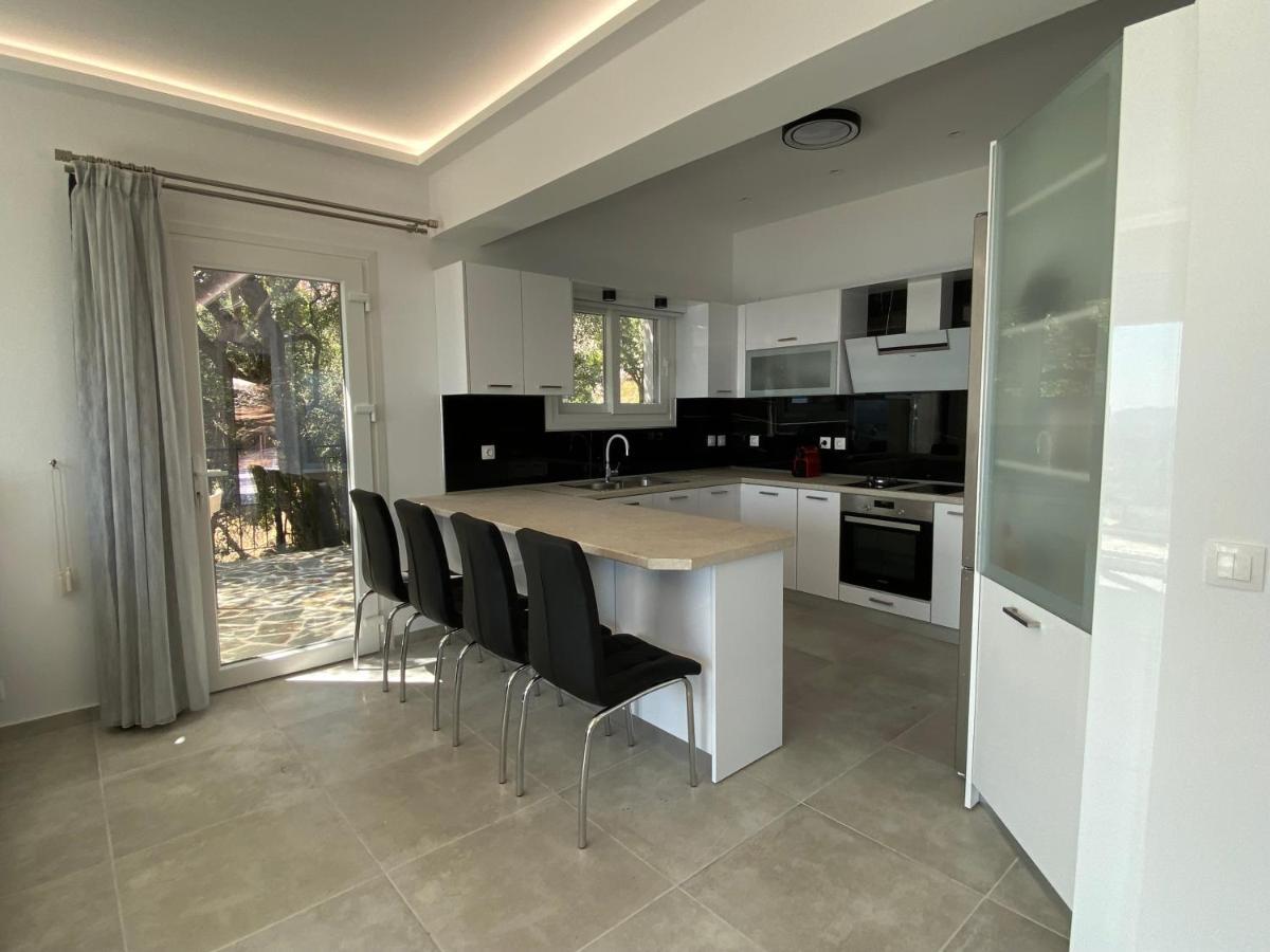 Rizaria Sea View House Villa Spartylas Luaran gambar
