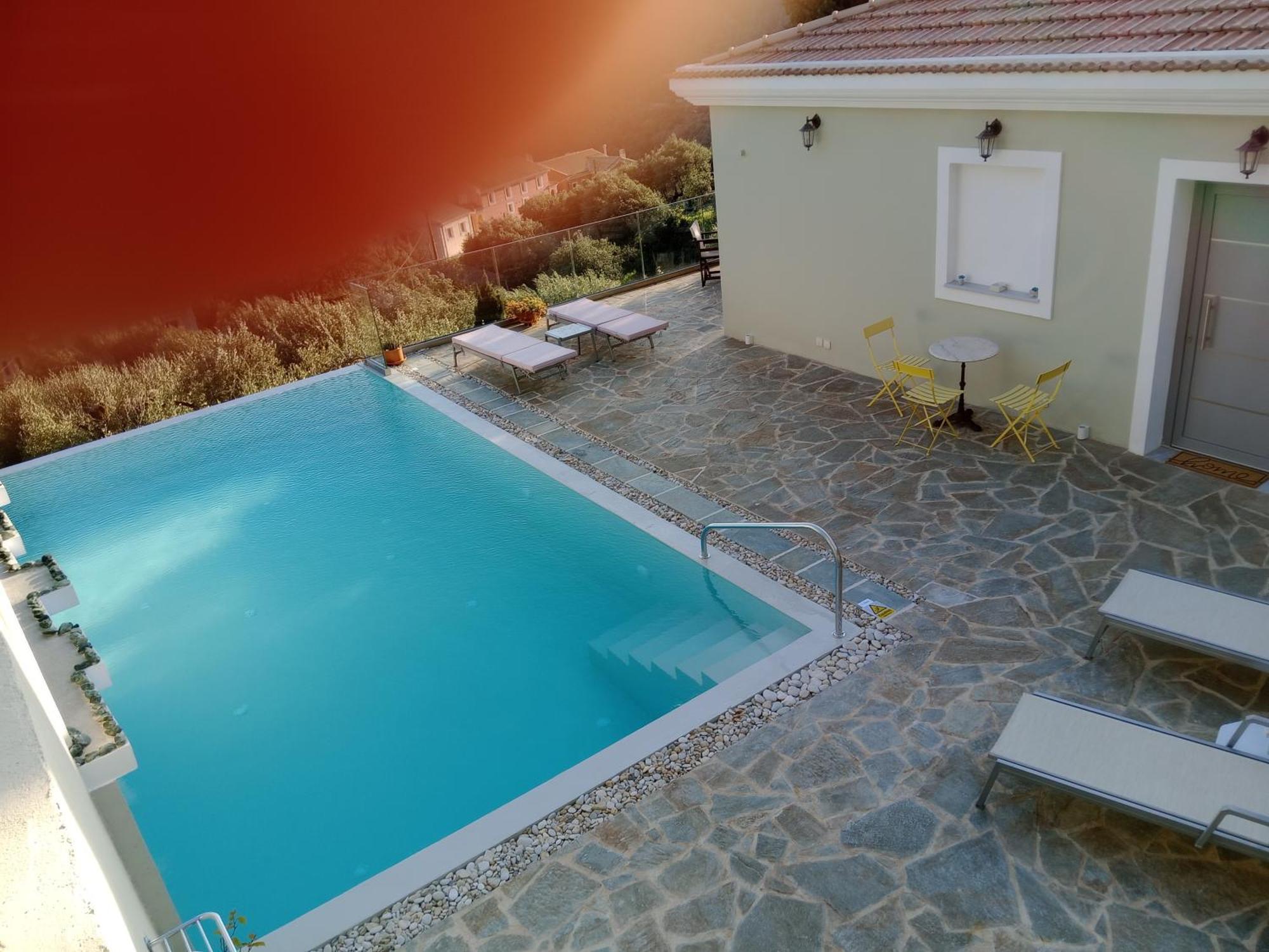 Rizaria Sea View House Villa Spartylas Luaran gambar